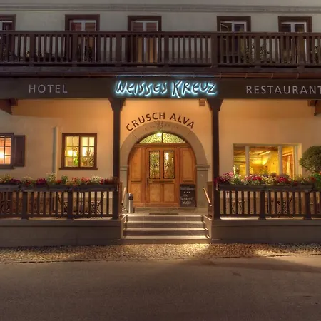 Szálloda Weisses Kreuz Bergün